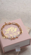 Load image into Gallery viewer, Moon Phase - 18KGP Bracelet