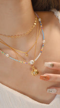 ๅฐๅ็่ผๅ
ฅๅๅบซๆชข่ฆๅจ Sea Shell - Gold Titanium Steel Double Layered Necklace *Waterproof