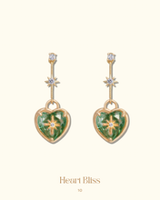 Load image into Gallery viewer, Heart Bliss 10 - 14KGP Heart Earrings