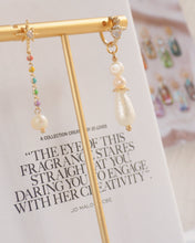 Load image into Gallery viewer, Rainbowow - 18KGP Earrings