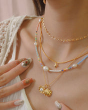 Load image into Gallery viewer, Conch - 18KGP Shell Beaded Necklace
