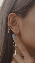 ๅฐๅ็่ผๅ
ฅๅๅบซๆชข่ฆๅจ Nauru - 18KGP Pearl Dangle Ear Cuff