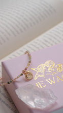 將圖片載入圖庫檢視器 Bouquet - 18KGP Tourmaline Crystal Beaded Bracelet