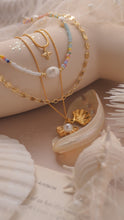 Load image into Gallery viewer, Sea Shell - Gold Titanium Steel Double Layered Necklace *Waterproof