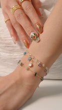 ๅฐๅ็่ผๅ
ฅๅๅบซๆชข่ฆๅจ Boho Rock - 18KGP Crystal Stone Bracelets