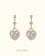 Load image into Gallery viewer, Heart Bliss 06 - 14KGP Heart Earrings