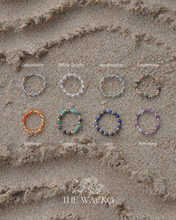 Load image into Gallery viewer, Ashliah - 18KGP Crystal Beaded Rings