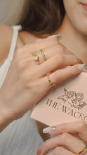 ๅฐๅ็่ผๅ
ฅๅๅบซๆชข่ฆๅจ Golden Hour Collection - 18KGP Gold Rings