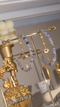 將圖片載入圖庫檢視器 Astro - 18KGP Crystal Beaded Hoop Earrings