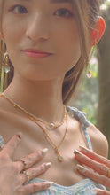 ๅฐๅ็่ผๅ
ฅๅๅบซๆชข่ฆๅจ Opalic - Titanium Steel Opal Necklace