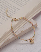 將圖片載入圖庫檢視器 Bouquet - 18KGP Tourmaline Crystal Beaded Bracelet