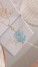ๅฐๅ็่ผๅ
ฅๅๅบซๆชข่ฆๅจ Marine Mania - Titanium Steel Crystal Aquamarine Necklace *Waterproof