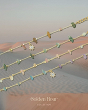 Load image into Gallery viewer, Boho Rock - 18KGP Crystal Stone Bracelets
