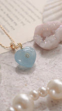 ๅฐๅ็่ผๅ
ฅๅๅบซๆชข่ฆๅจ Marine Mania - Titanium Steel Crystal Aquamarine Necklace *Waterproof