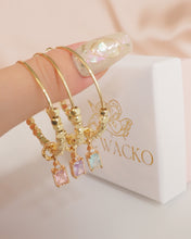 ๅฐๅ็่ผๅ
ฅๅๅบซๆชข่ฆๅจ Pink Bling - 18KGP Hoops