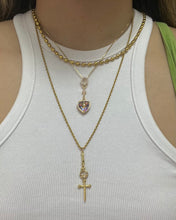 將圖片載入圖庫檢視器 Heart Bliss 04 - 14KGP Heart Charm