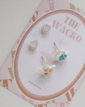 Load image into Gallery viewer, Pearl Gem - 925 Silver Stud Earrings