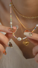 Load image into Gallery viewer, Conch - 18KGP Shell Beaded Necklace