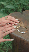 ๅฐๅ็่ผๅ
ฅๅๅบซๆชข่ฆๅจ Sea Soul - 18KGP Freshwater Pearl Beaded Bangle