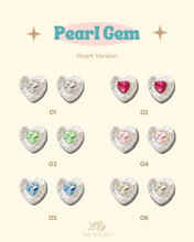 Load image into Gallery viewer, Pearl Gem - 925 Silver Stud Earrings