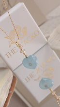 ๅฐๅ็่ผๅ
ฅๅๅบซๆชข่ฆๅจ Marine Mania - Titanium Steel Crystal Aquamarine Necklace *Waterproof