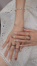 Load image into Gallery viewer, Ashliah - 18KGP Crystal Beaded Rings