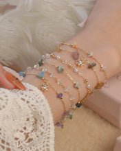 Load image into Gallery viewer, Commix - 18K Crystal x Pearl x Gold Bracelet
