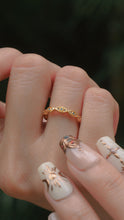 Load image into Gallery viewer, Ashliah - 18KGP Crystal Beaded Rings