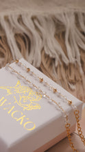 Load image into Gallery viewer, Commix - 18K Crystal x Pearl x Gold Bracelet