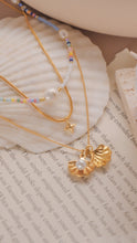 Load image into Gallery viewer, Sea Shell - Gold Titanium Steel Double Layered Necklace *Waterproof