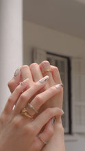 Load image into Gallery viewer, Ashliah - 18KGP Crystal Beaded Rings