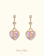 Load image into Gallery viewer, Heart Bliss 04 - 14KGP Heart Earrings