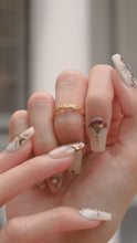 Load image into Gallery viewer, Ashliah - 18KGP Crystal Beaded Rings