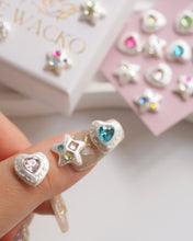 Load image into Gallery viewer, Pearl Gem - 925 Silver Stud Earrings