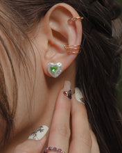 Load image into Gallery viewer, Pearl Gem - 925 Silver Stud Earrings