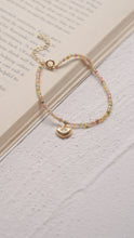 將圖片載入圖庫檢視器 Bouquet - 18KGP Tourmaline Crystal Beaded Bracelet