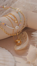 ๅฐๅ็่ผๅ
ฅๅๅบซๆชข่ฆๅจ Sea Shell - Gold Titanium Steel Double Layered Necklace *Waterproof