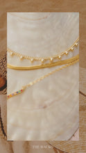 Load and play video in Gallery viewer, GOLD LAYERED NECKLACE - MIND HEALING SET (waterproof)