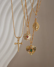 Load image into Gallery viewer, Legend Cross - 18KGP Necklace