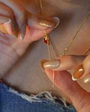 Load image into Gallery viewer, Scatter Joy - 18KGP Vintage Gems Necklace