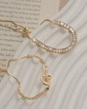 ๅฐๅ็่ผๅ
ฅๅๅบซๆชข่ฆๅจ Prayer - 18KGP Evil Eye CZ Bracelet