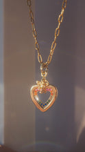 將圖片載入圖庫檢視器 Fallen Angel • Gold Titanium Steel Rainbow Cupid Necklace (waterproof) *防水物料