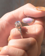 ๅฐๅ็่ผๅ
ฅๅๅบซๆชข่ฆๅจ Moon Lux & 8-awn Star - Moonstone & CZ 925 Silver Rings