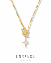 Load image into Gallery viewer, Lost Star - Gold Vermeil Toggle Necklace (waterproof)