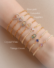 將圖片載入圖庫檢視器 Iris Glint - 18KGP Bracelets