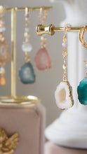 Load image into Gallery viewer, Mystic Stone - 18KGP Crystal Stone Earrings
