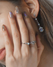 Load image into Gallery viewer, Waterfall of Star - 925 Silver Earrings