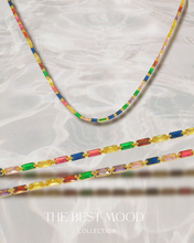 ๅฐๅ็่ผๅ
ฅๅๅบซๆชข่ฆๅจ Mosaic - RAINBOW CZ NECKLACE (waterproof)้ฒๆฐด็ฉๆ