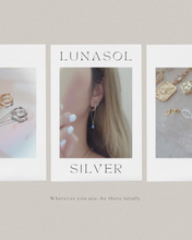 Load image into Gallery viewer, Silver Lunasol - Earrings