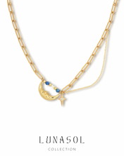 ๅฐๅ็่ผๅ
ฅๅๅบซๆชข่ฆๅจ Lunasol Sapphire - Gold Vermeil Necklace *Waterproof